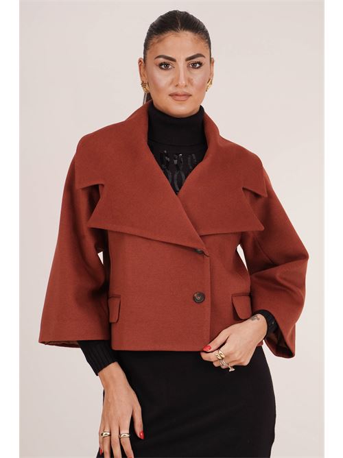 Cappotto corto Elmas Phil | 050527RUGGINE